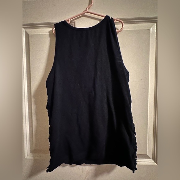 J Crew Crochet Lace Dot Layered Tank Top - Picture 4 of 4
